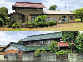 三重県いなべ市のお客様の木造2階建て住宅を2棟